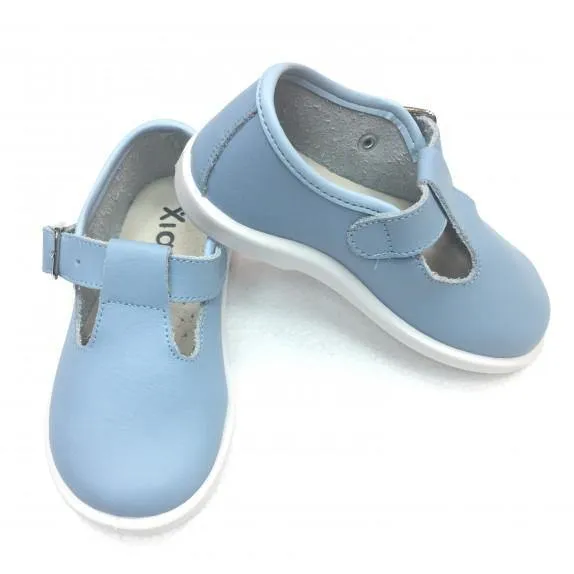 20200 Blue T-Bar Shoe