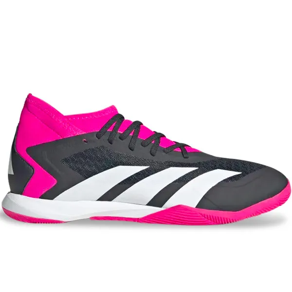 adidas Predator Accuracy Indoor Shoes (Core Black/Team Shock Pink)