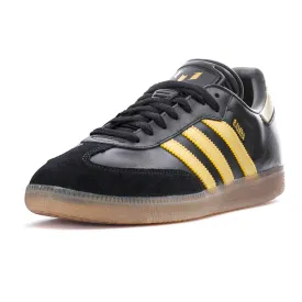 adidas Samba Messi Indoor Soccer Shoes (Black/Gold/Gum)