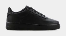 Air Force 1 Low Grade School Lifestyle Shoe (Black/Black)