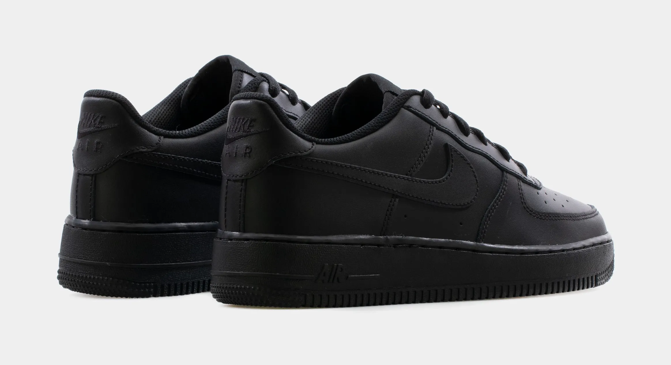 Air Force 1 Low Grade School Lifestyle Shoe (Black/Black)