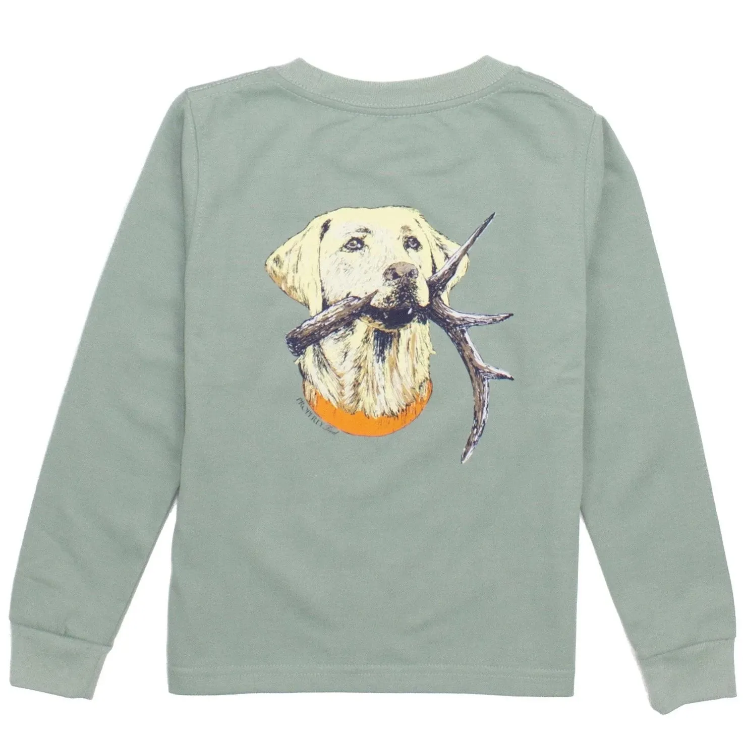 Antler Lab Long Sleeve Tee - Sage