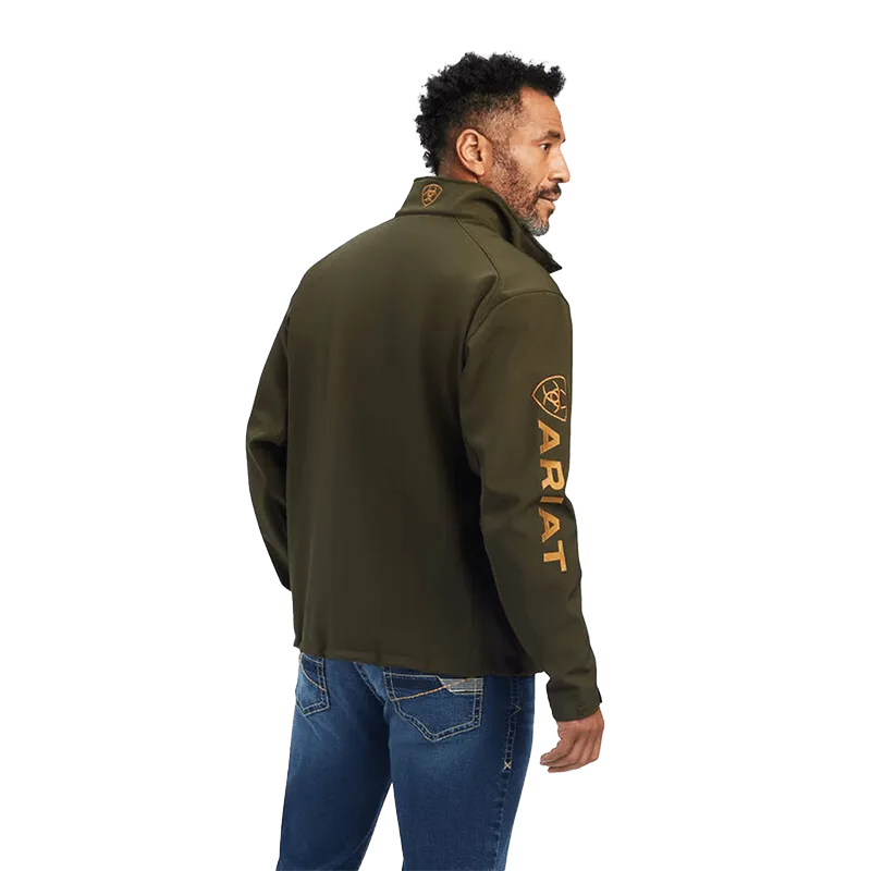 Ariat Men's Logo 2.0 Brine Olive Softshell Jacket