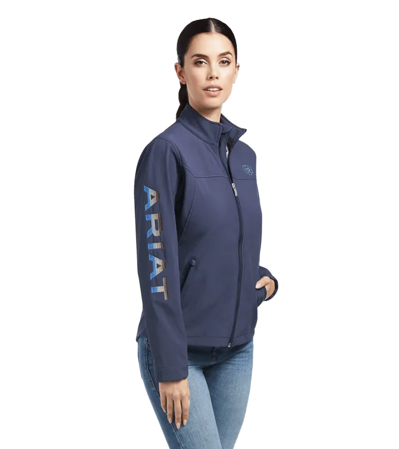 Ariat Women's Blue Nights Desert Dusk Serape Softshell Jacket