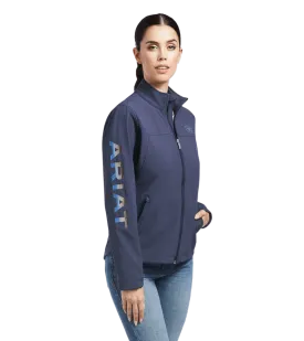 Ariat Women's Blue Nights Desert Dusk Serape Softshell Jacket