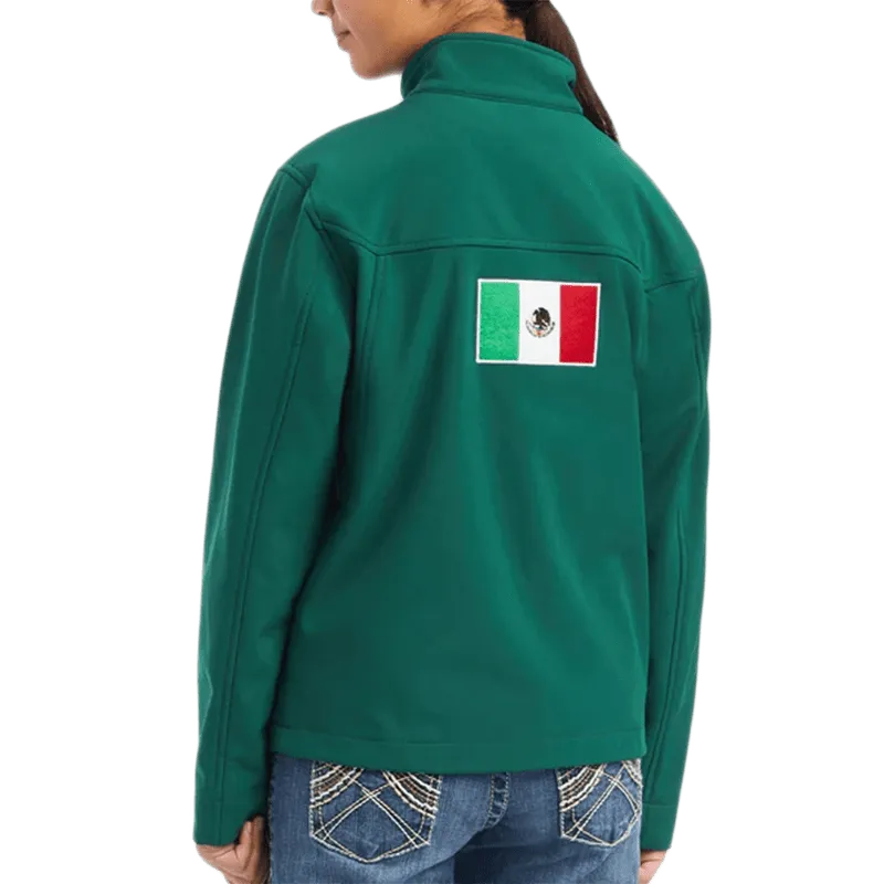 Ariat Youth New Team Soft Shell Verde Mexico Jacket