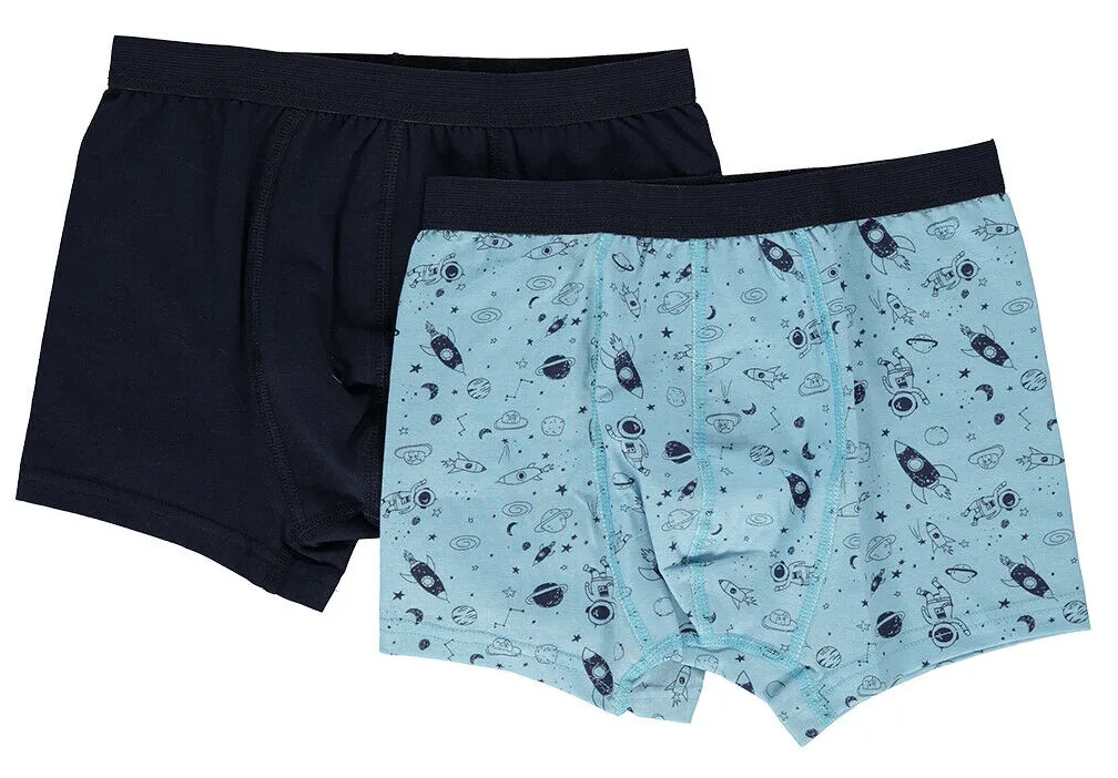 Bebetto Boys Boxer Shorts Space 2-Pack (2-7yrs)