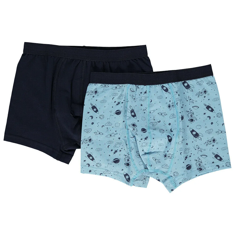 Bebetto Boys Boxer Shorts Space 2-Pack (2-7yrs)