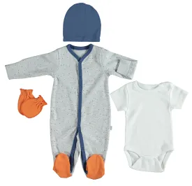 Bebetto Newborn 4-Piece Set (0-3mths)