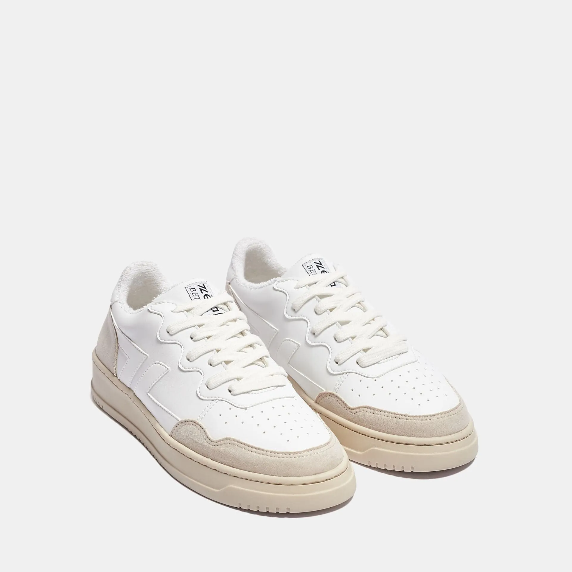 Beta B1 Vegan Sneakers | White