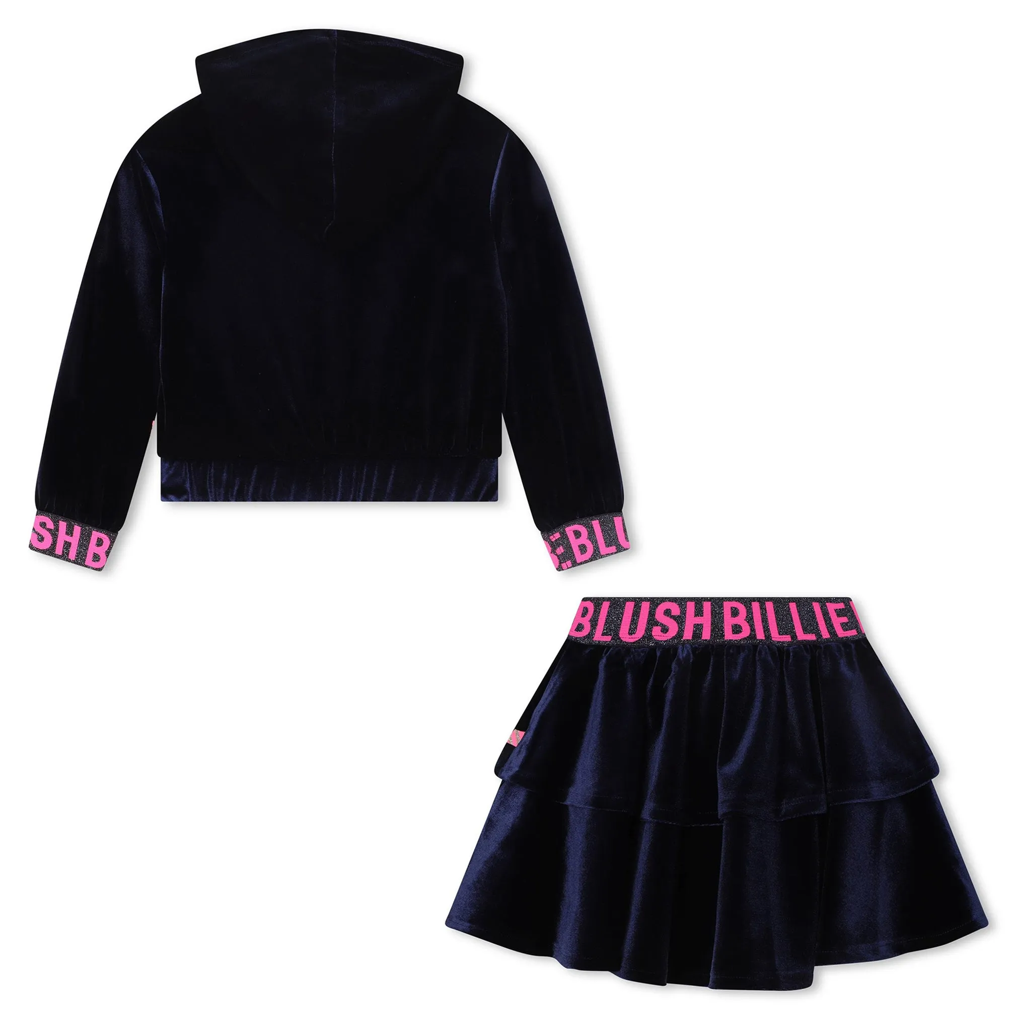 Billieblush Velvet Navy Ensemble