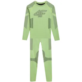 Boys' Seamless Underwear 4F M093 Green Neon 4Fjaw23useam093 41N 128/134 Cm