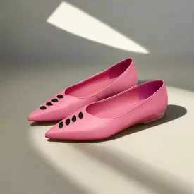 Carol Pink Flat Pumps