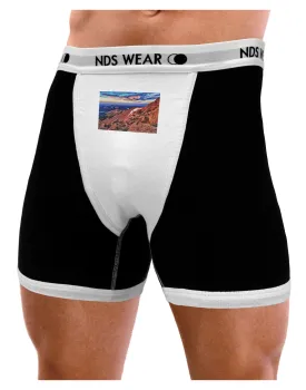 Colorado Mtn Sunset Mens Boxer Brief Underwear