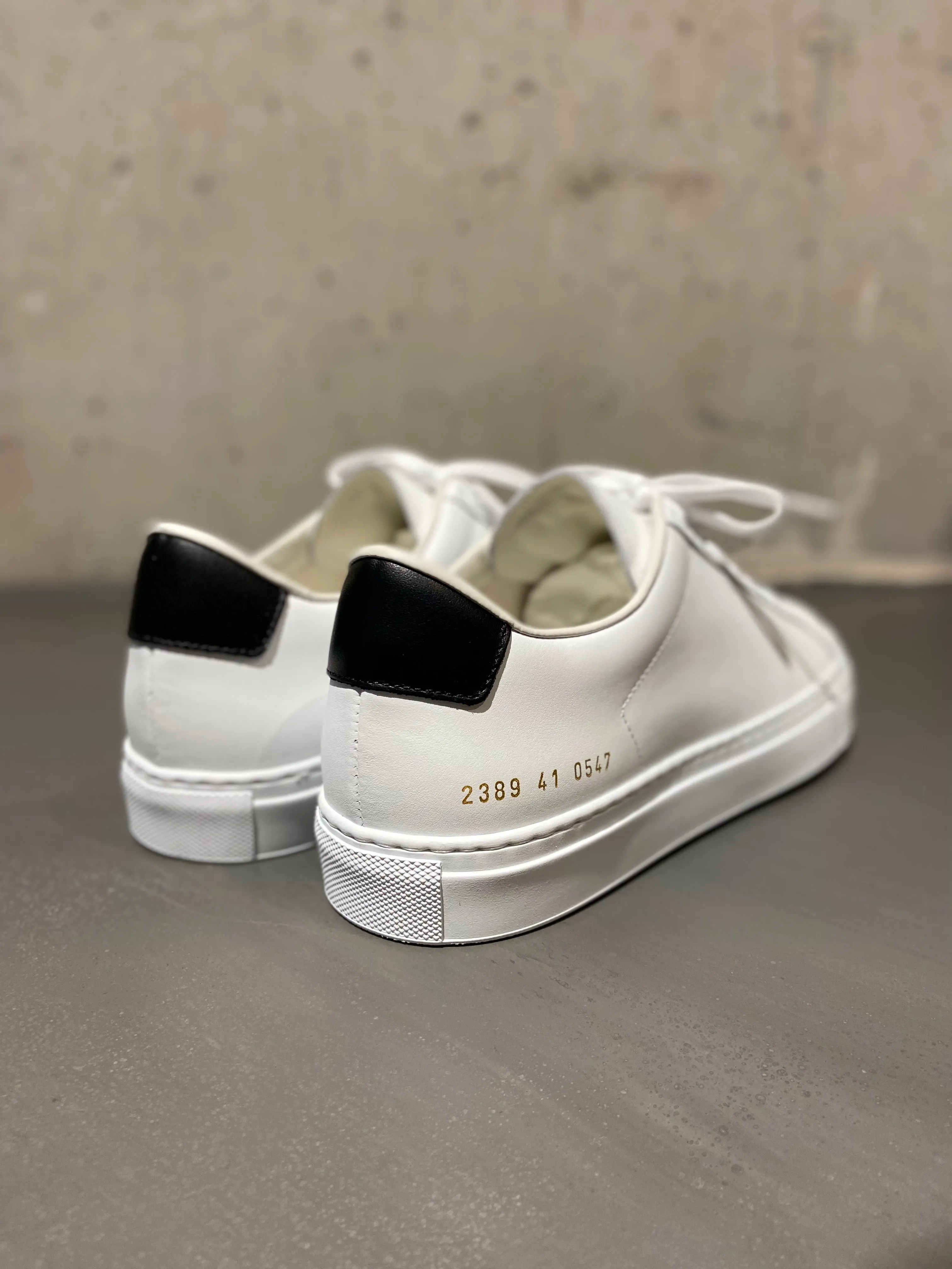 COMMON PROJECTS 2389 RETRO CLASSIC WHITE/BLACK