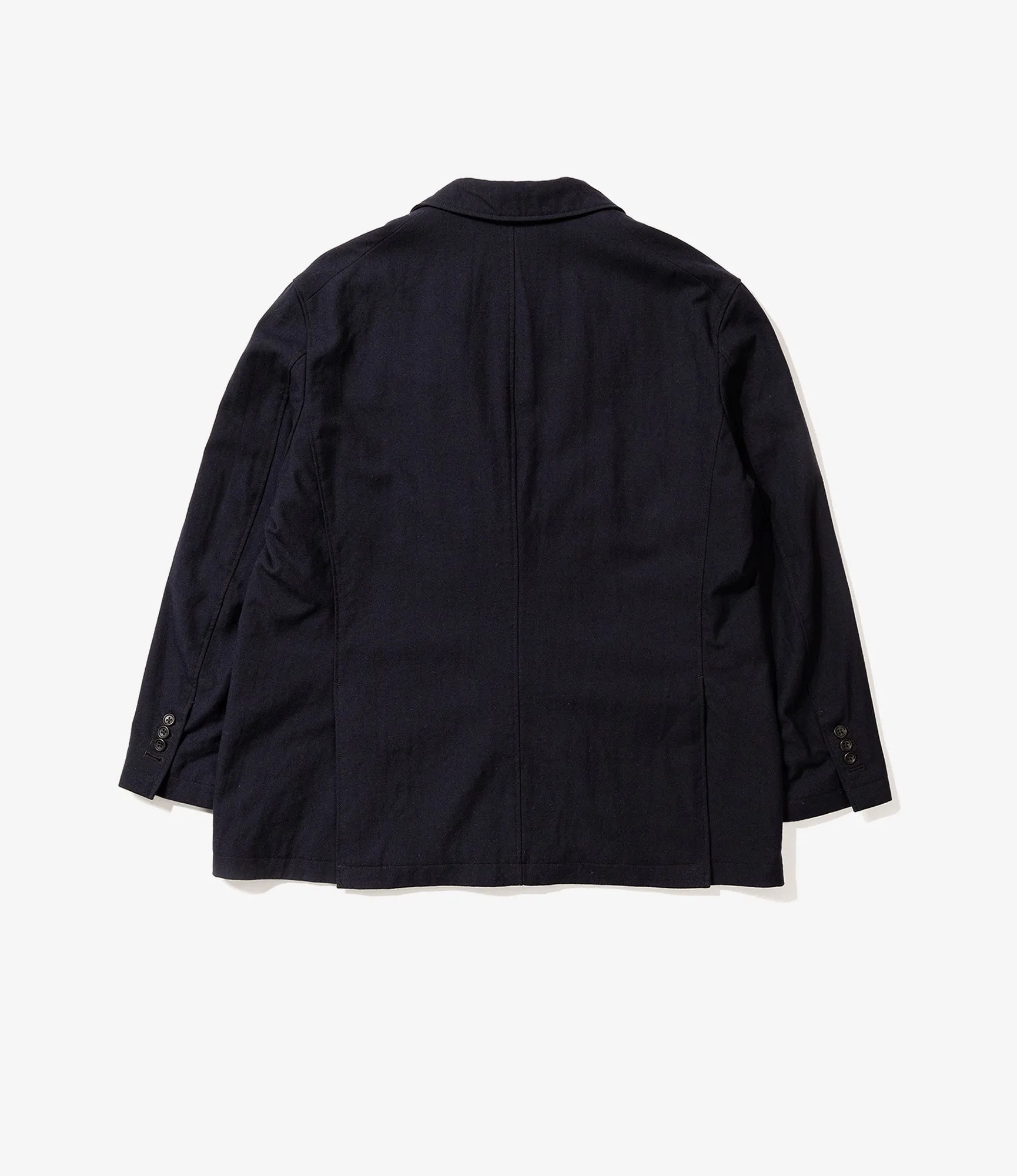 DBL Peak Jacket – Dark Navy Wool Uniform Serge