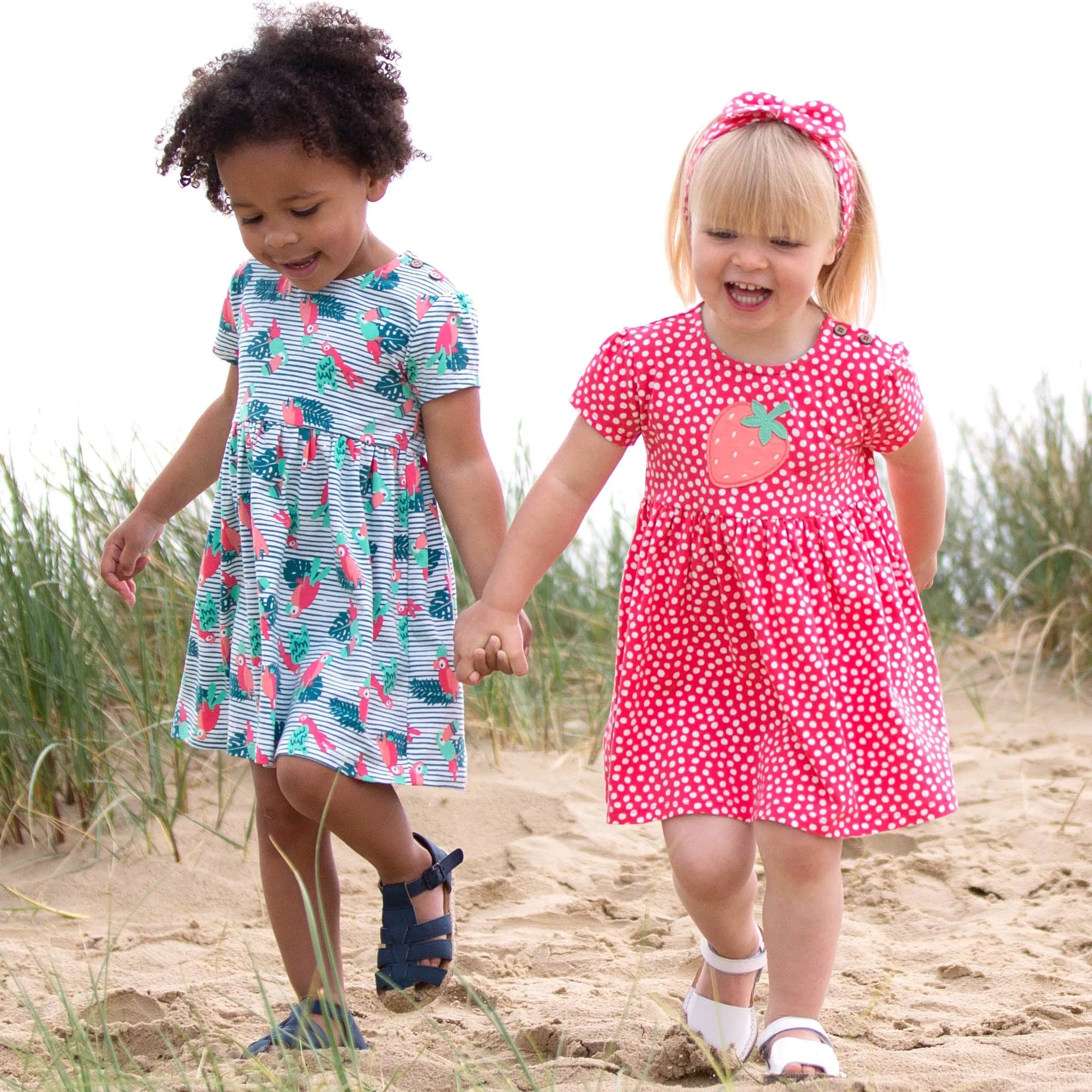 Dotty strawberry dress