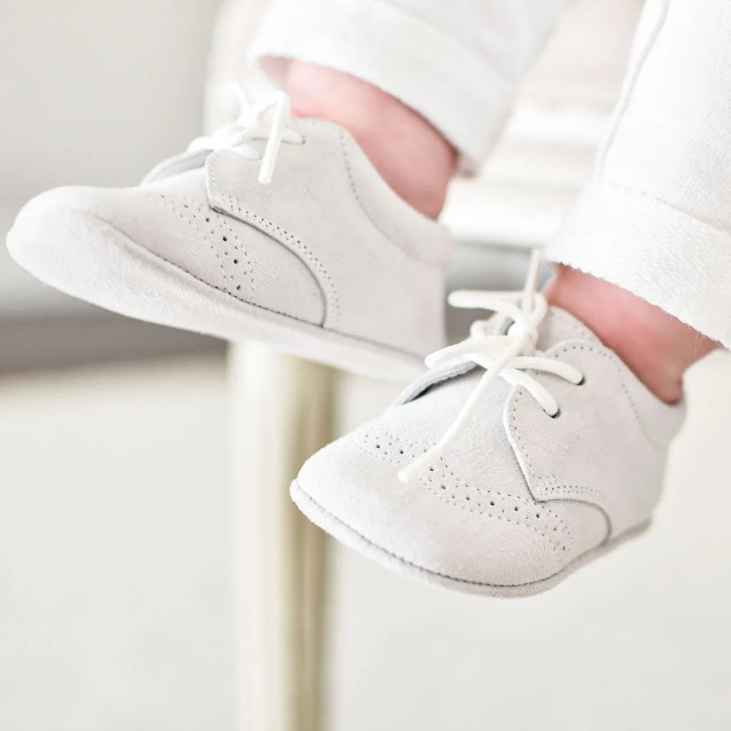 Dove Grey Suede Shoes