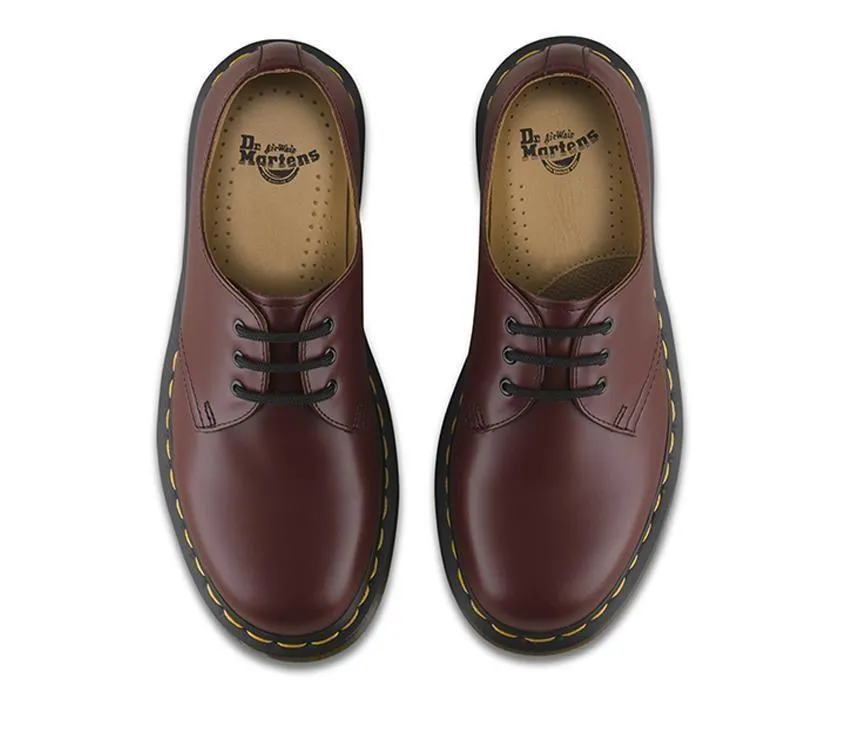 DR MARTENS 1461 SMOOTH - UNISEX - CHERRY RED