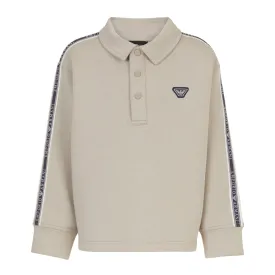 Emporio Armani Taupe Polo