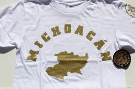 ESTADO DE MICHOACÁN WHITE T-SHIRT