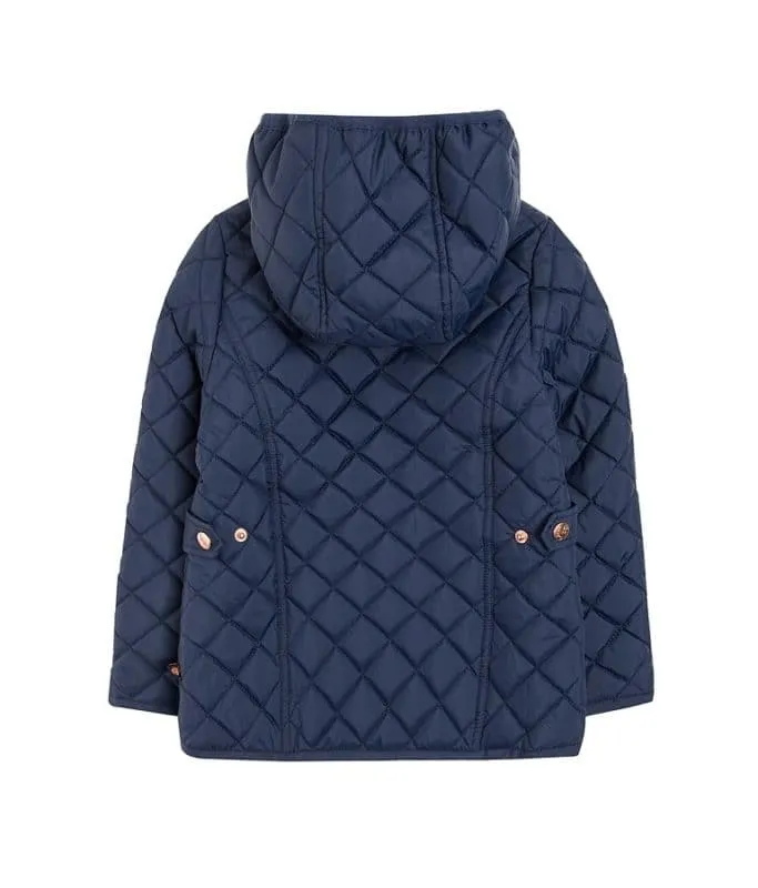 Girls Jacket Navy