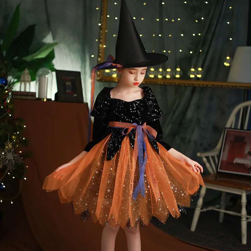 Halloween Children's Clothing Girls' light up Dress