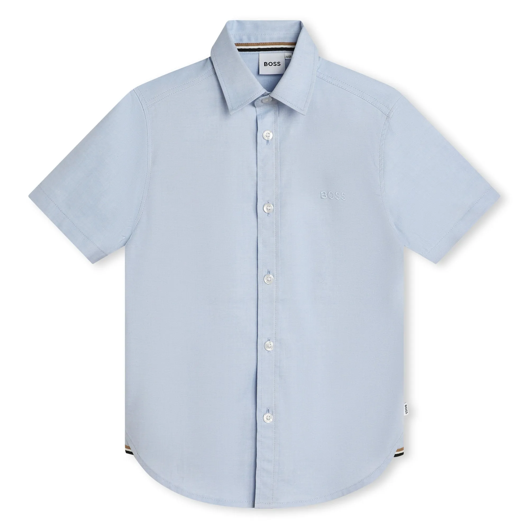 Hugo Boss Blue Short Sleeve Shirt