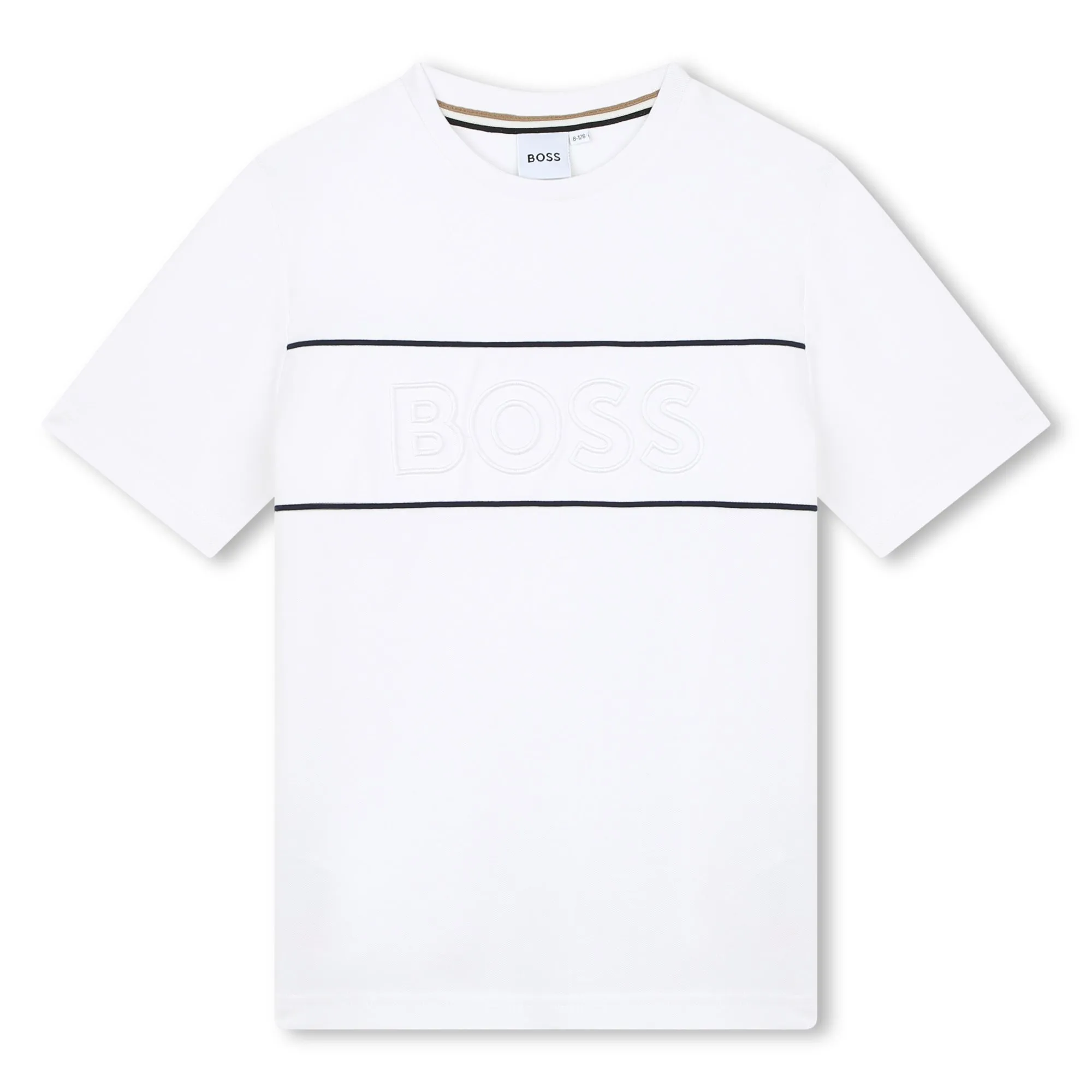 Hugo Boss Line White T-Shirt