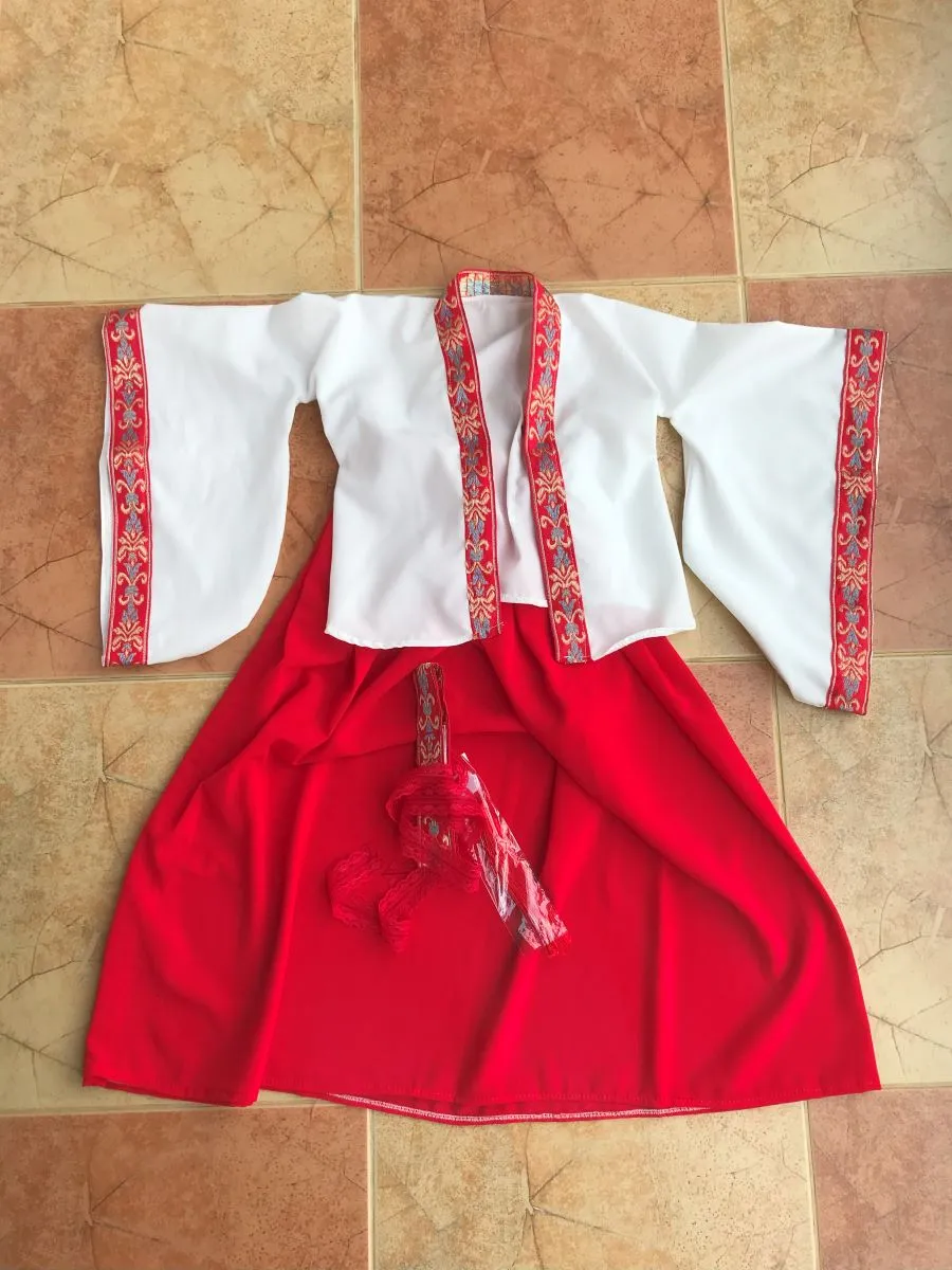 Japanese Miko Clothing for Mini Sex Dolls and Anime Figure Dolls