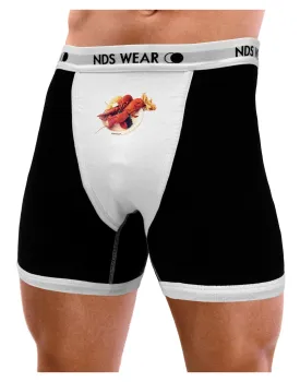 Lobster Plate Mens Boxer Brief Underwear