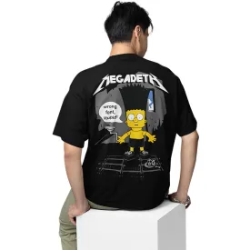 Megadeth Oversized T shirt - Wrong Font