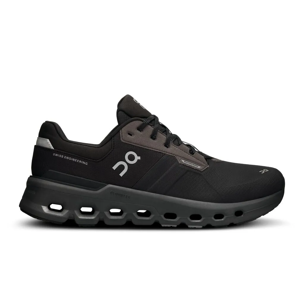 Men's On Cloudrunner 2 Waterproof Color: Magnet | Black