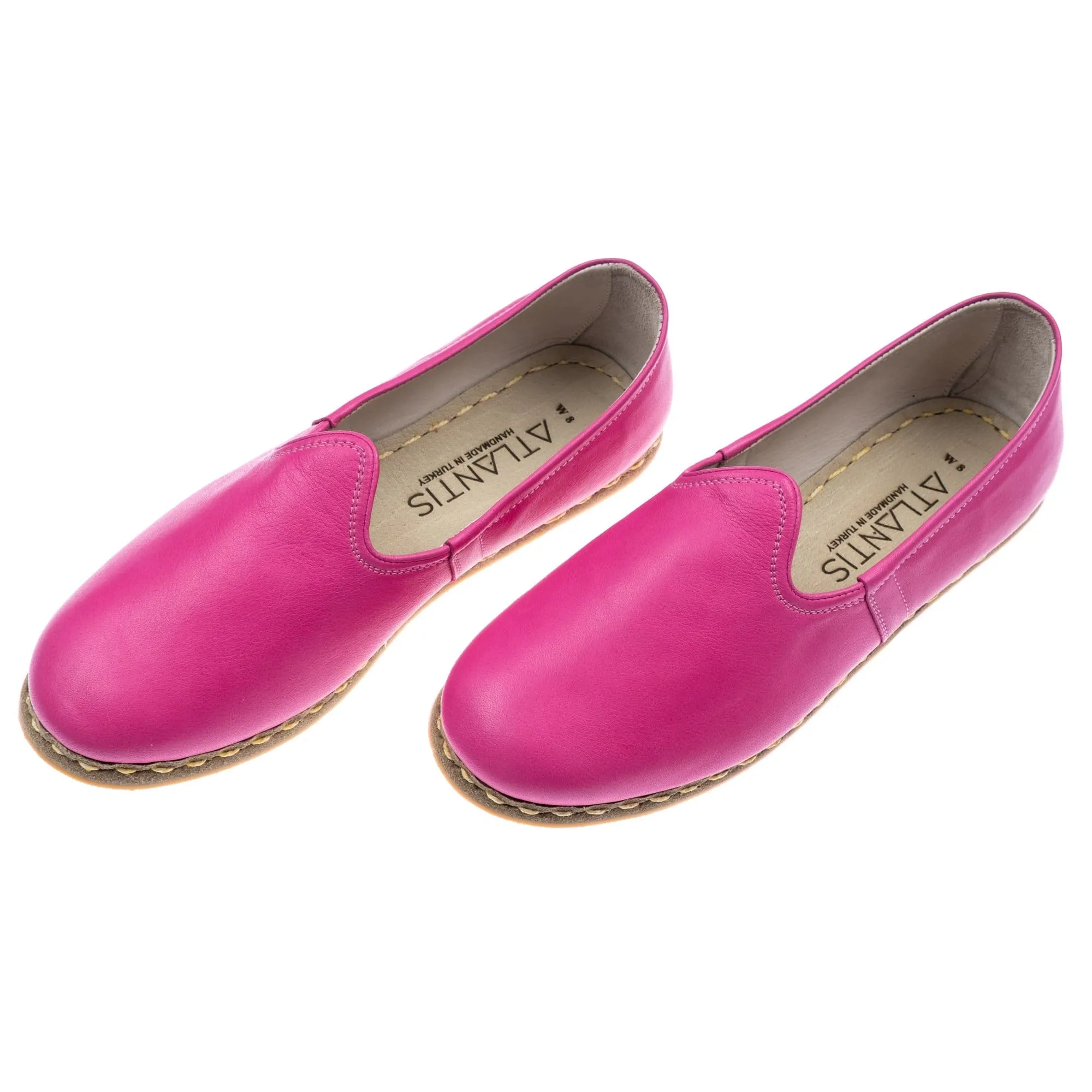 Men's Pink Slip On Shoes