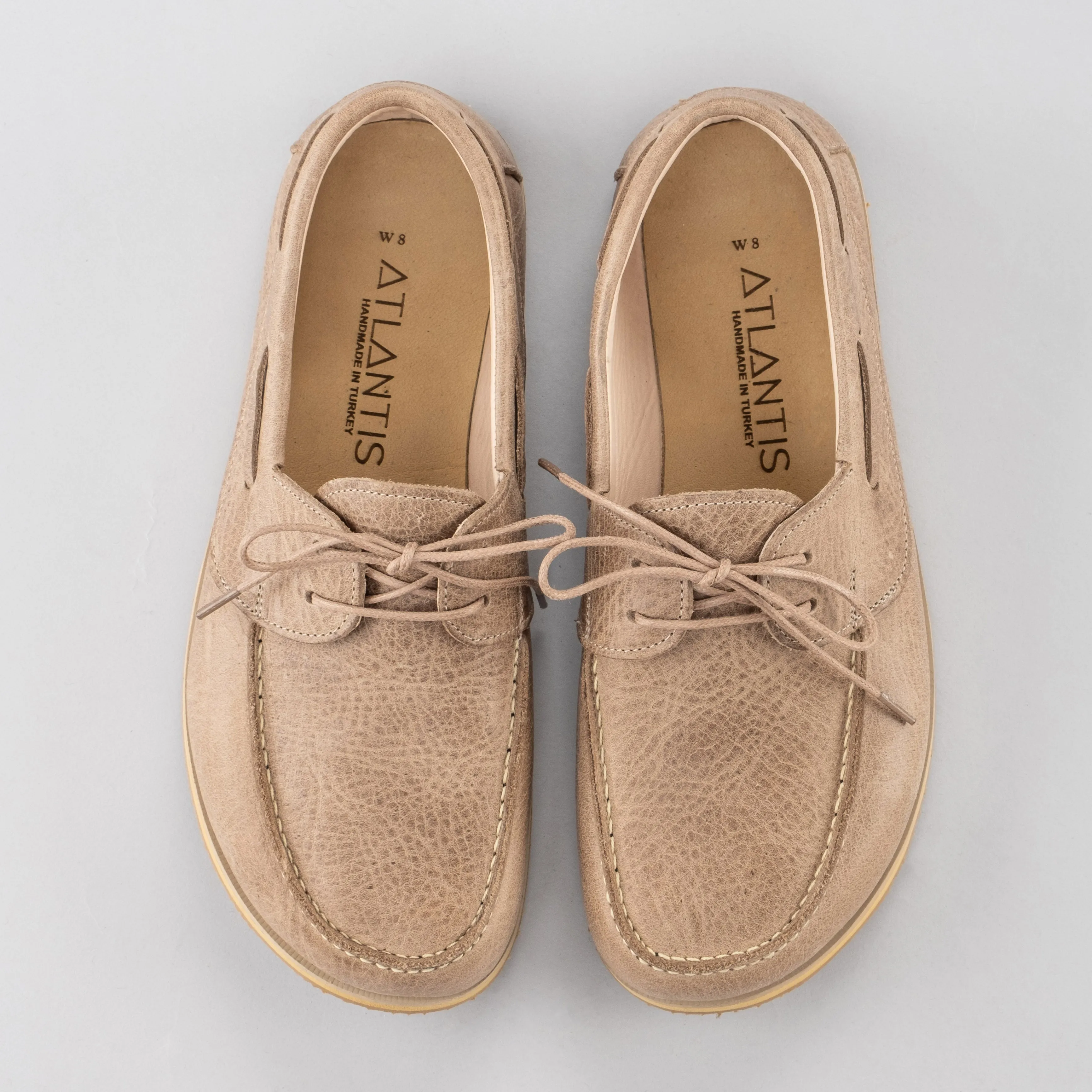 Men's Tan Boat Shoes