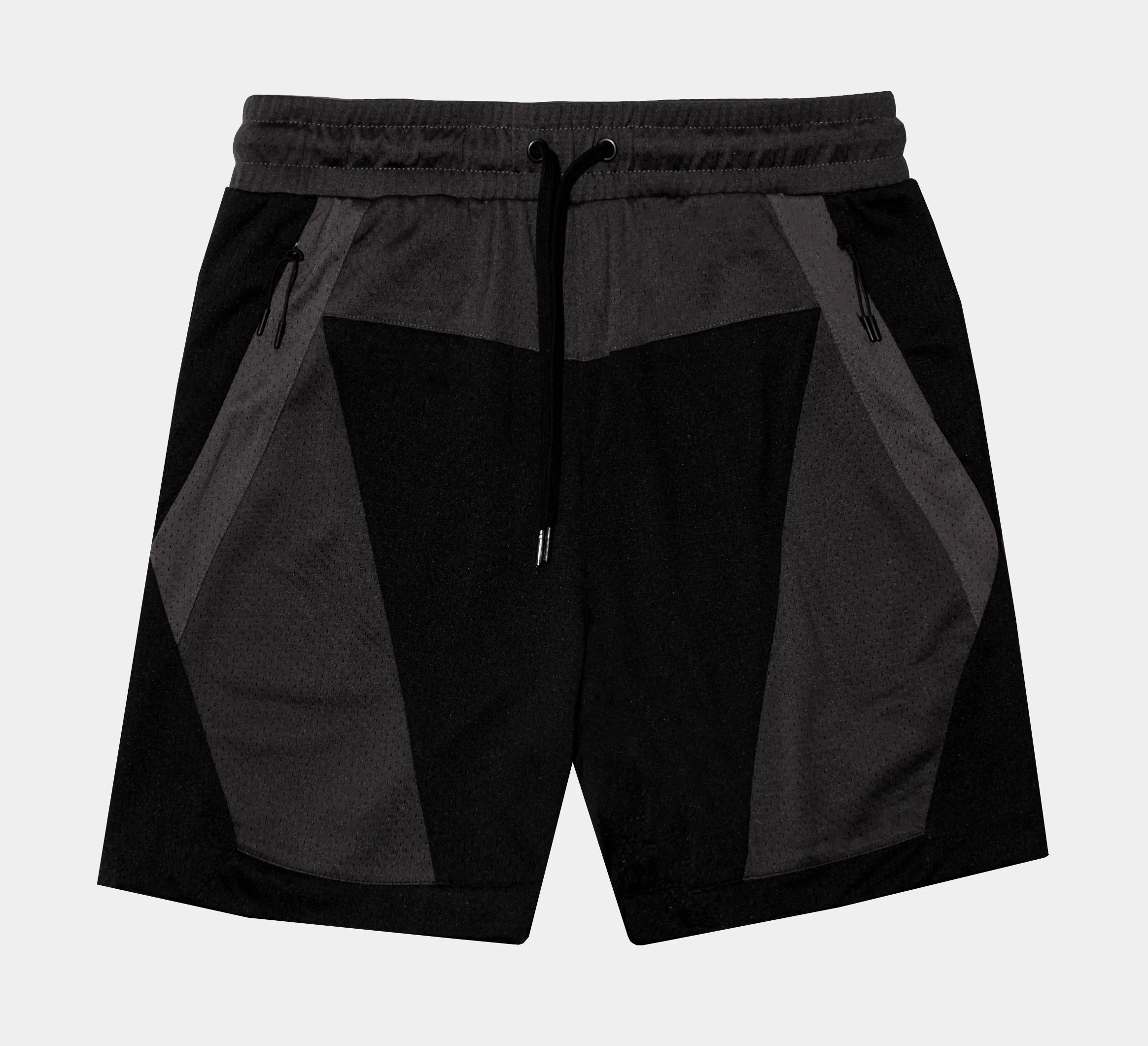 Mesh Shorts Mens Shorts (Black/Grey)