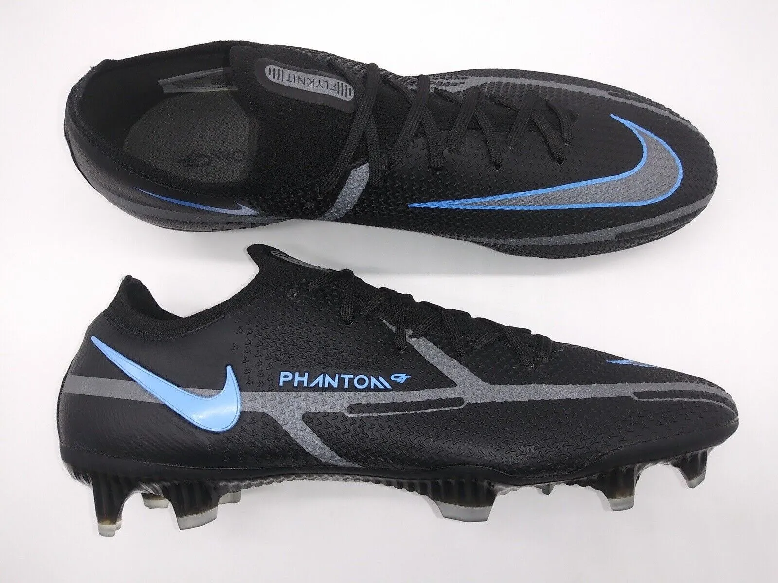 Nike  Phantom GT2 Elite Black Blue FG