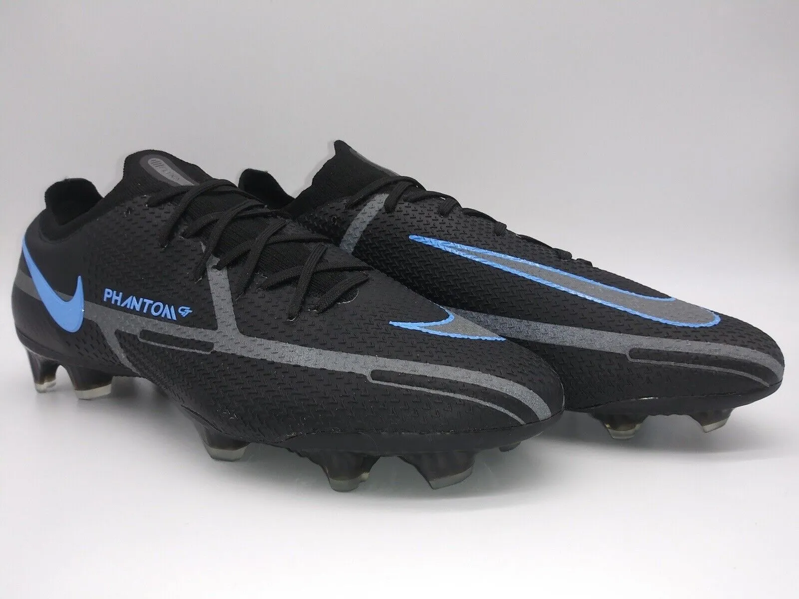 Nike  Phantom GT2 Elite Black Blue FG