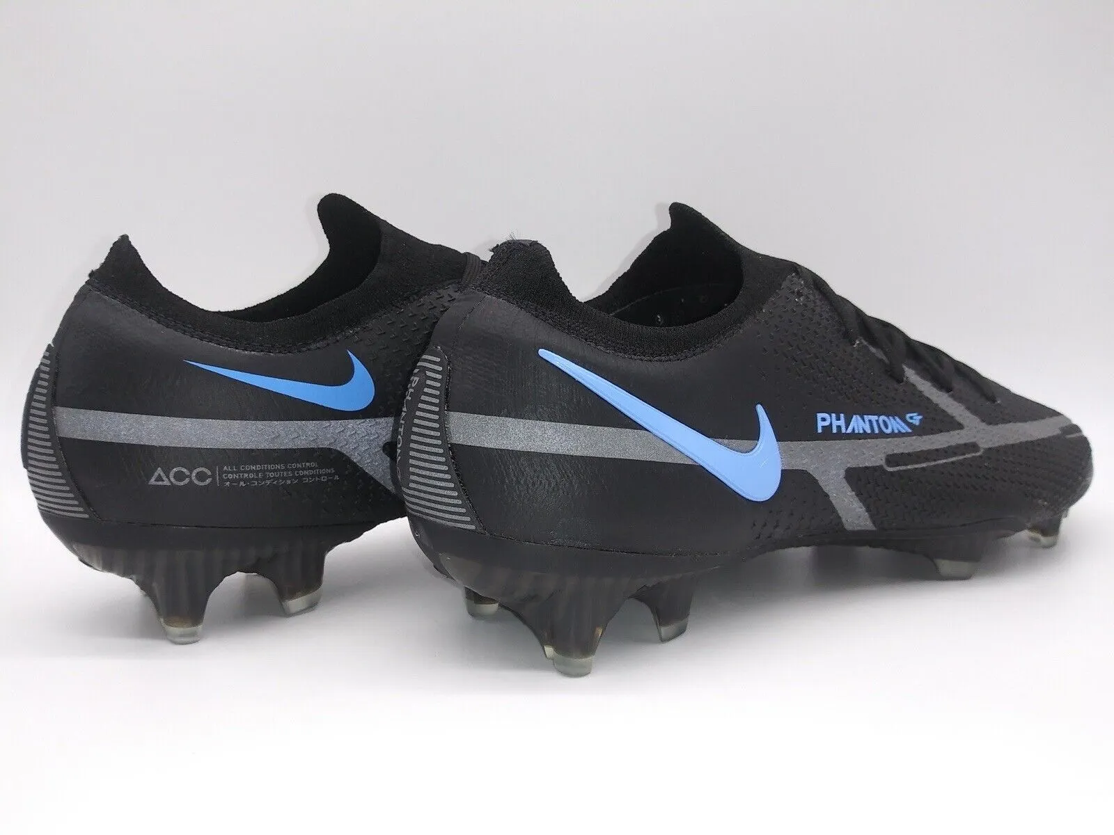 Nike  Phantom GT2 Elite Black Blue FG