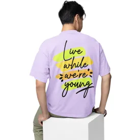 One Direction Oversized T shirt - Live While We're Young