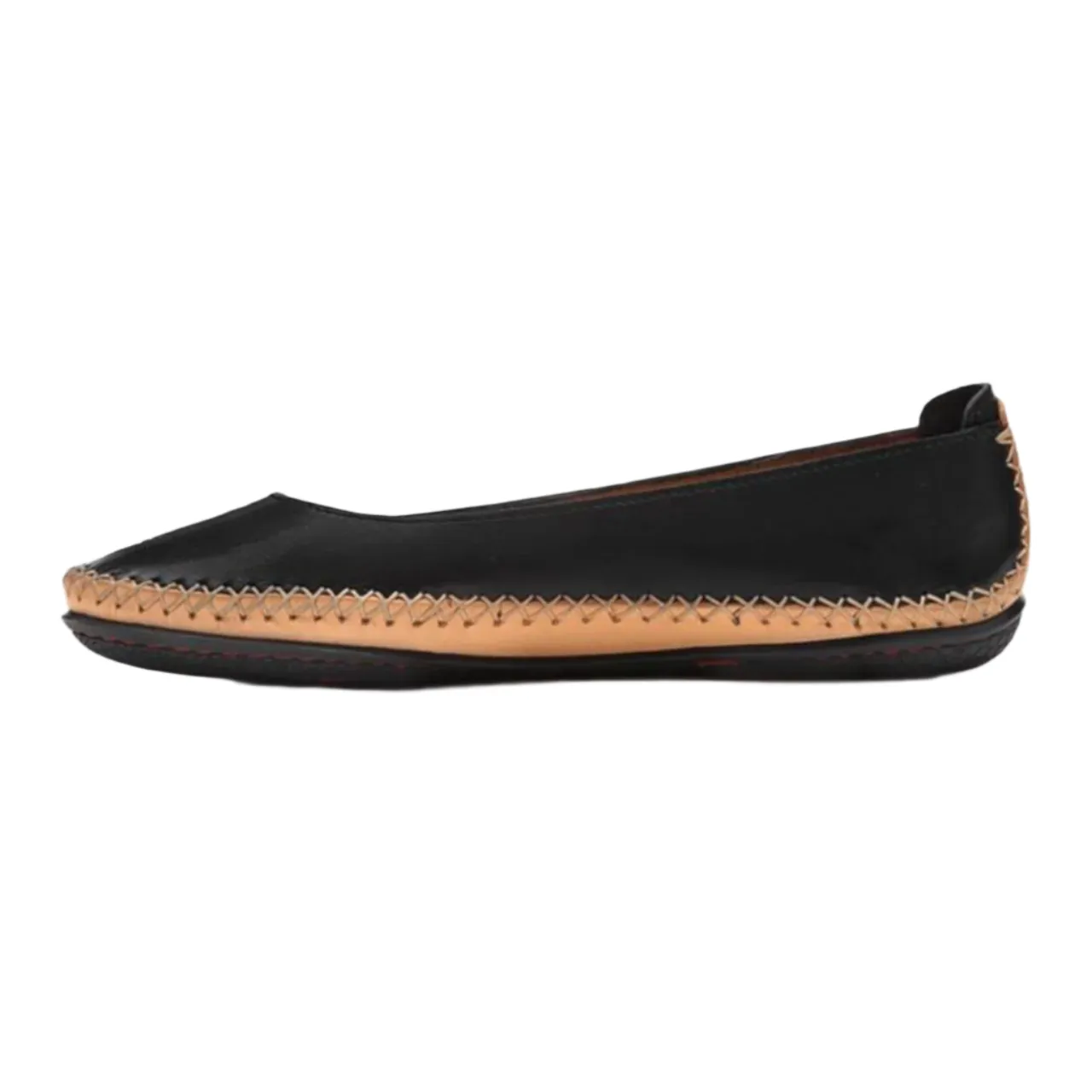 Opanka Pump Leather. Women's (Black)