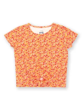 Petal perfume tie top