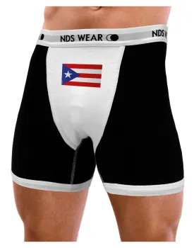 Puerto Rico Flag Mens Boxer Brief Underwear