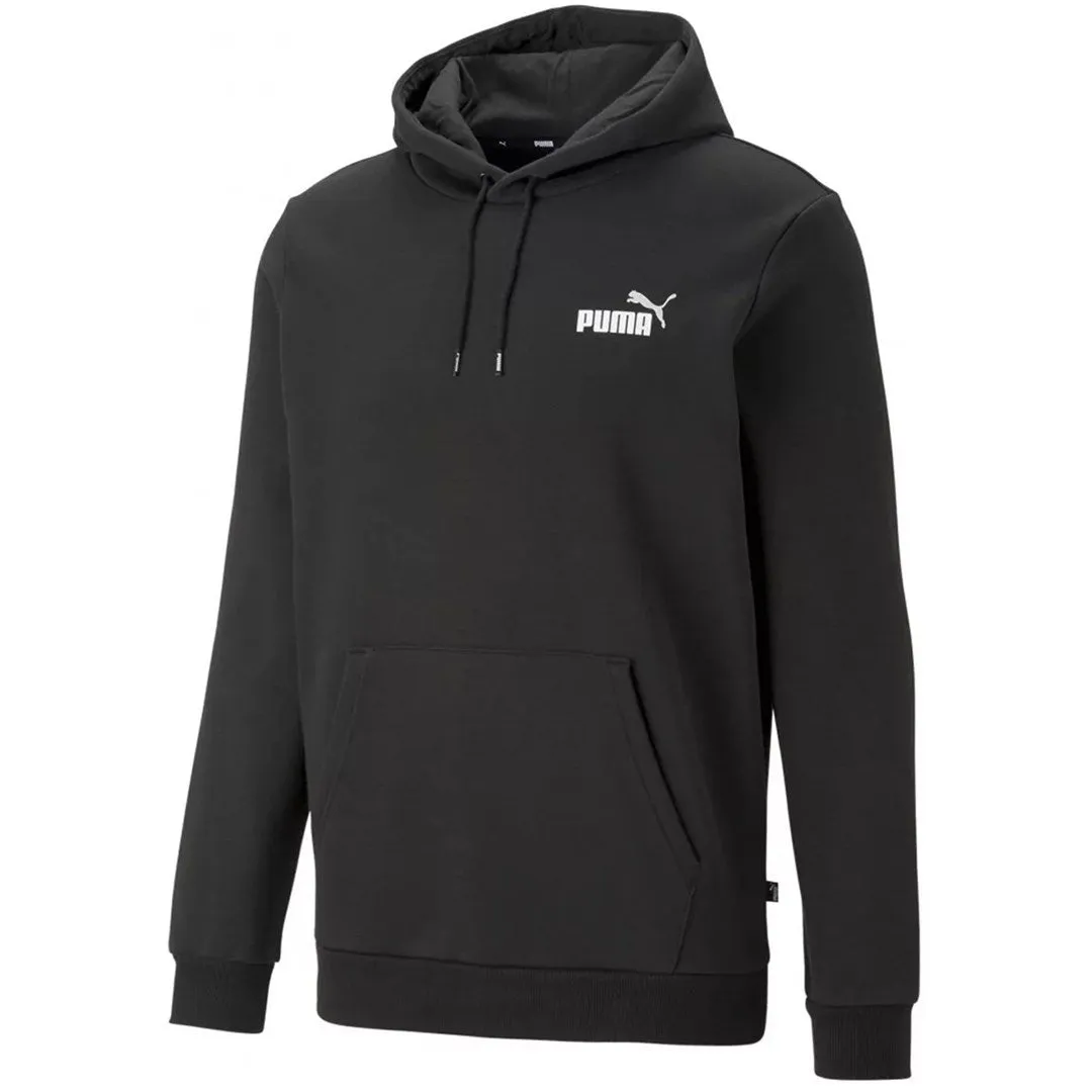 Puma Ess  2 Col Small Logo Hoodie Fl Black 674471 61