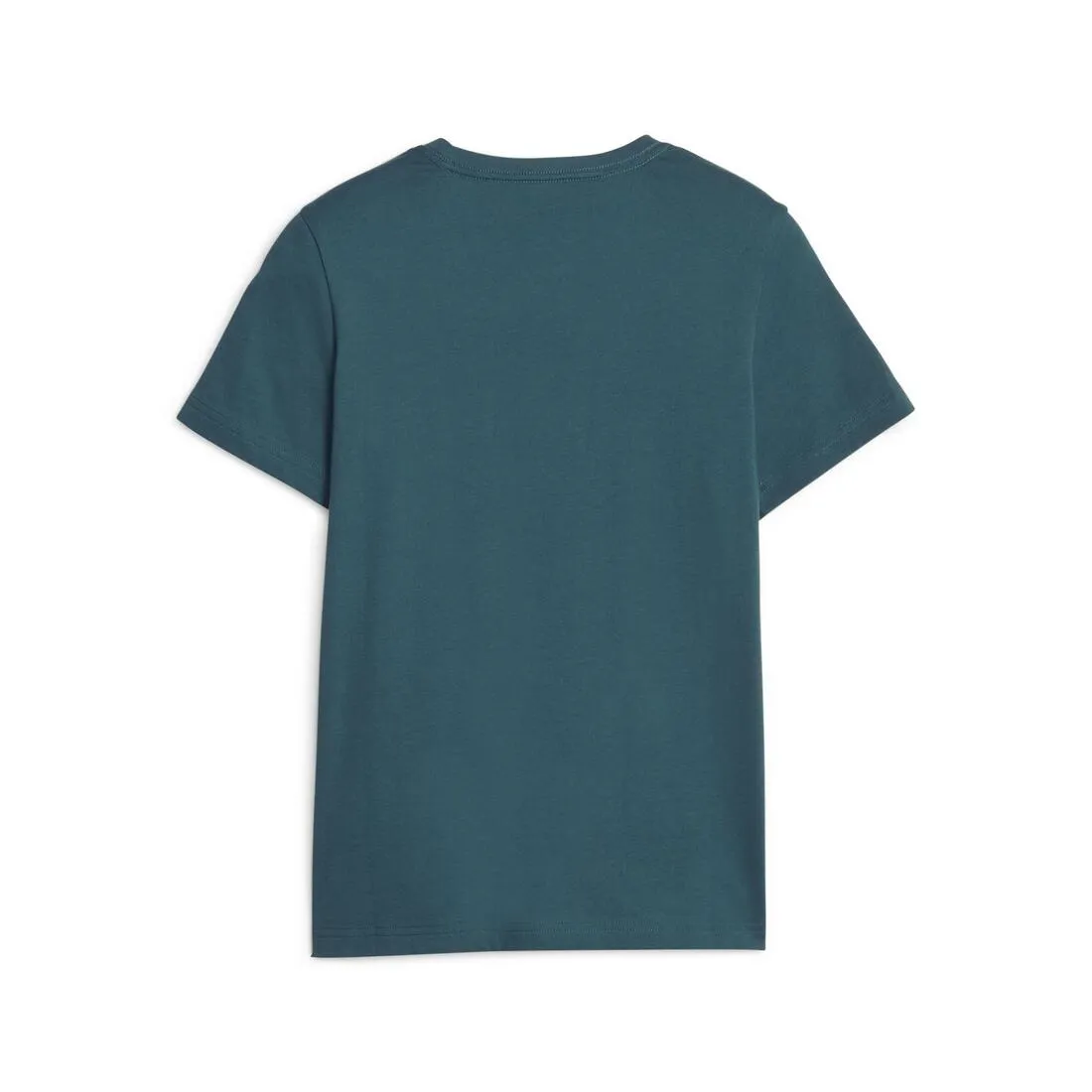 PUMA Essentials  Two-Tone Logo Junior Tee GREEN