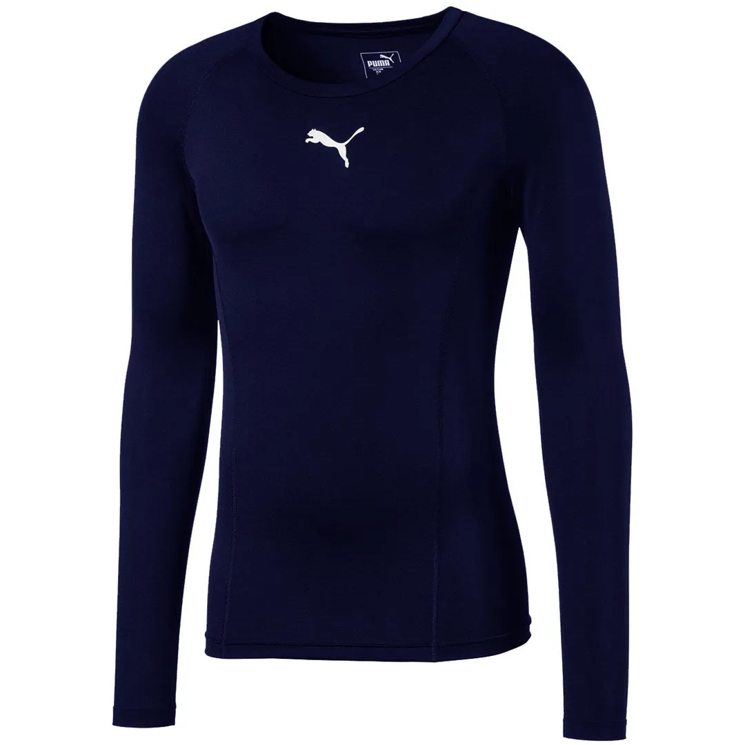 Puma Liga Baselayer Ls Men's T-Shirt Navy Blue 655920 20 2Xl