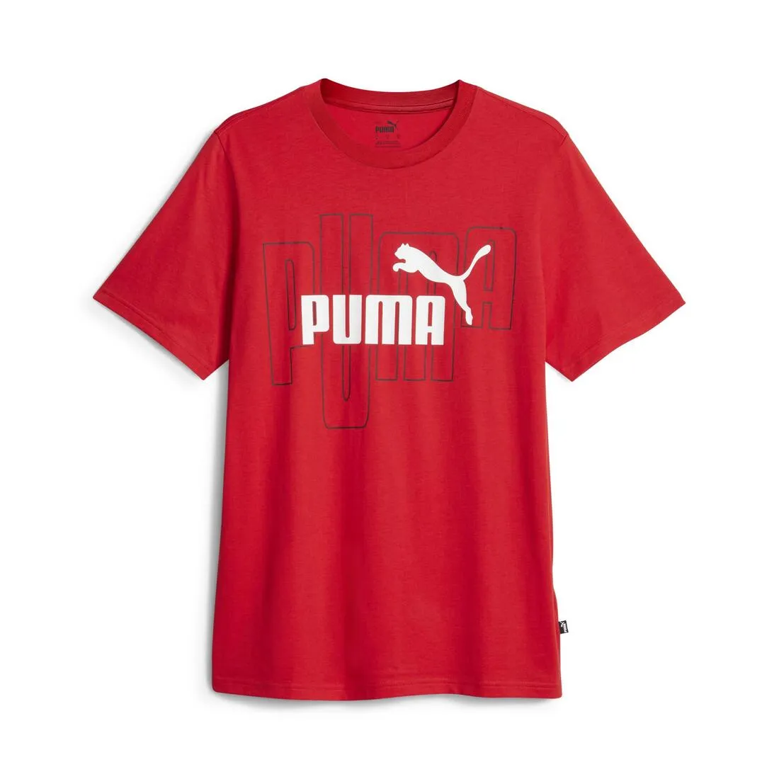 PUMA No.1 Logo Men's Tee Red