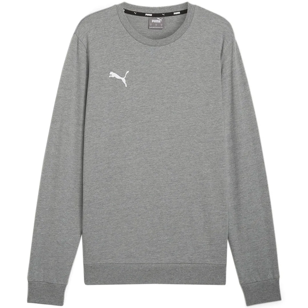 Puma Team Goal Casuals Crew Neck Sweat Grey 658592 33 Xl