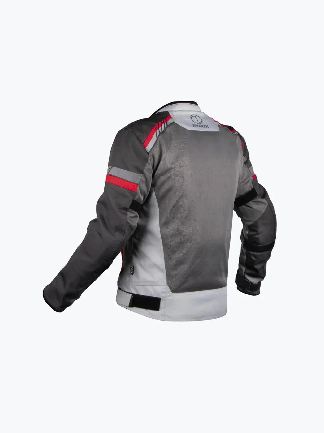 Rynox Air GT 4 Jacket Dark Grey Red