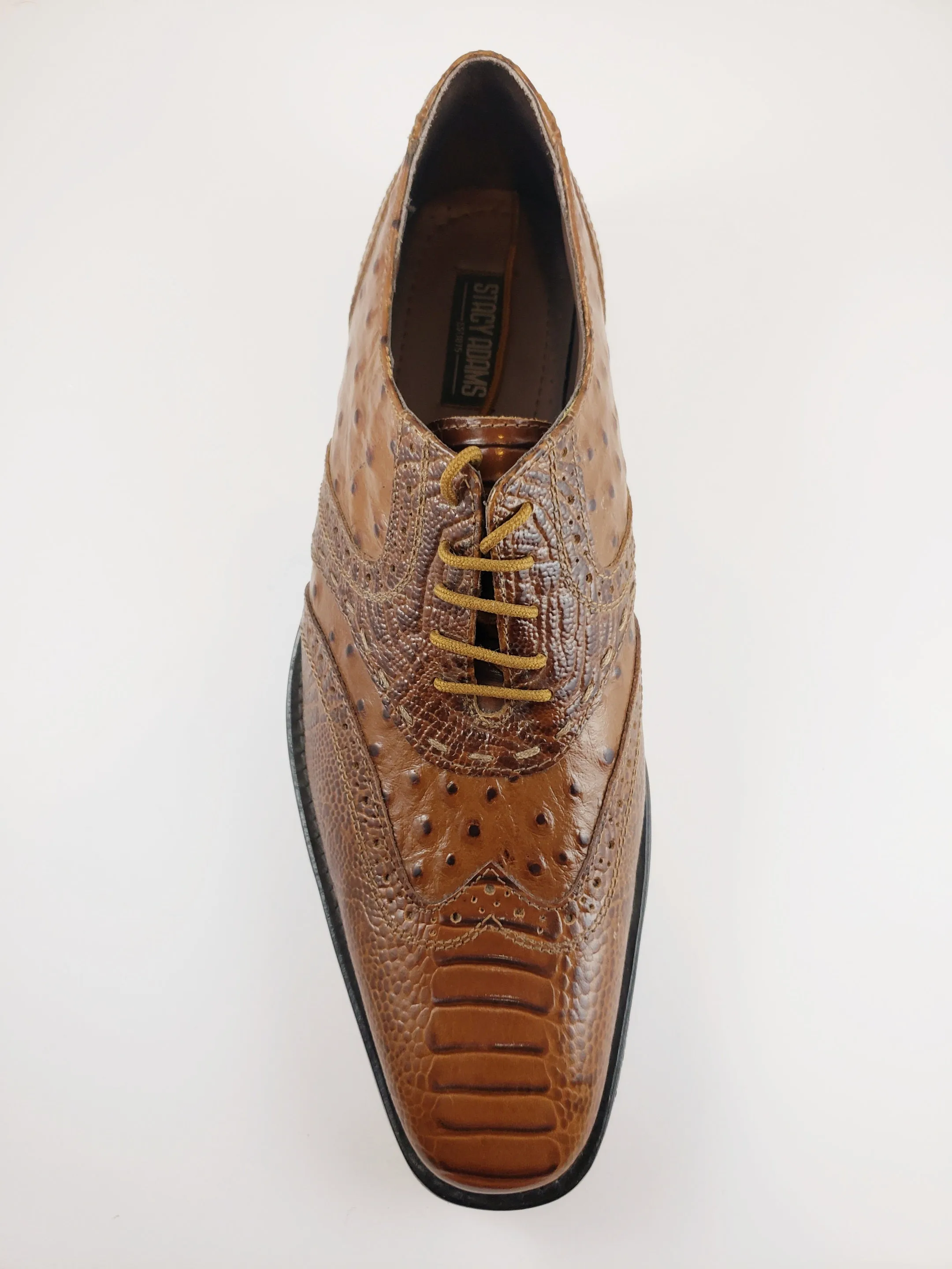 Stacy Adams Ostrich Print Shoes